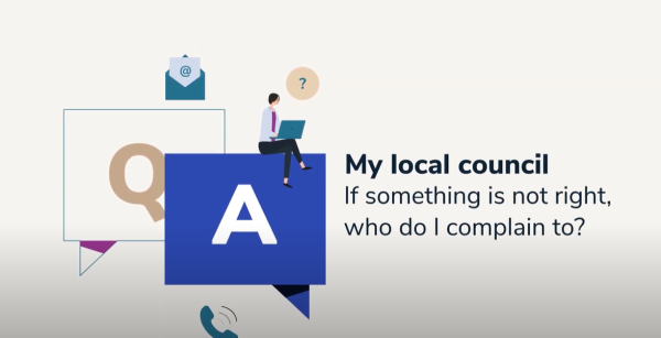 snippit from video about how to lodge local council complaints