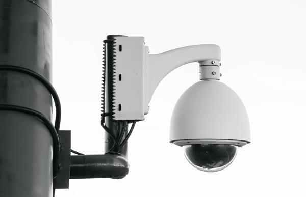 A CCTV camera. Photo by Pawel Czerwinski on Unsplash
